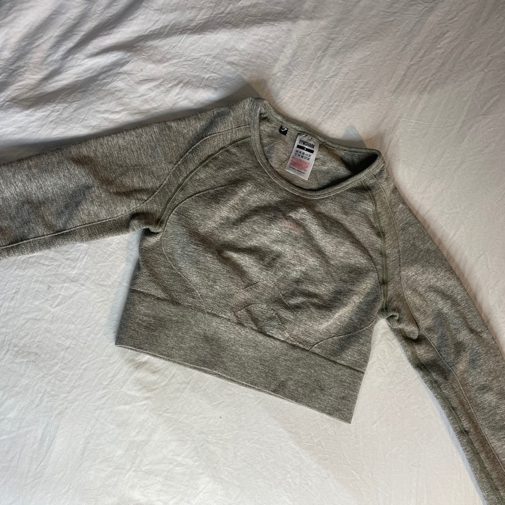FLEX SPORTS LONG SLEEVE CROP TOP